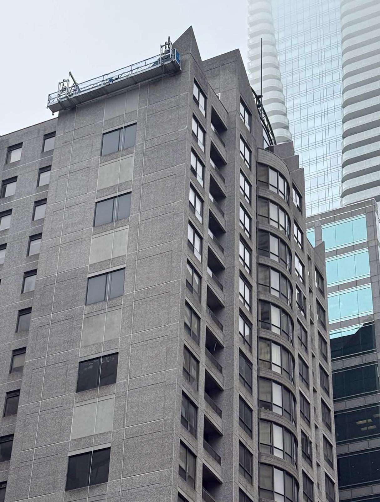 High-Rise Envelope Caulking Work